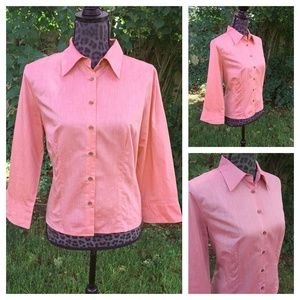 Ann Taylor LOFT Rose Pink Blouse - Size 10